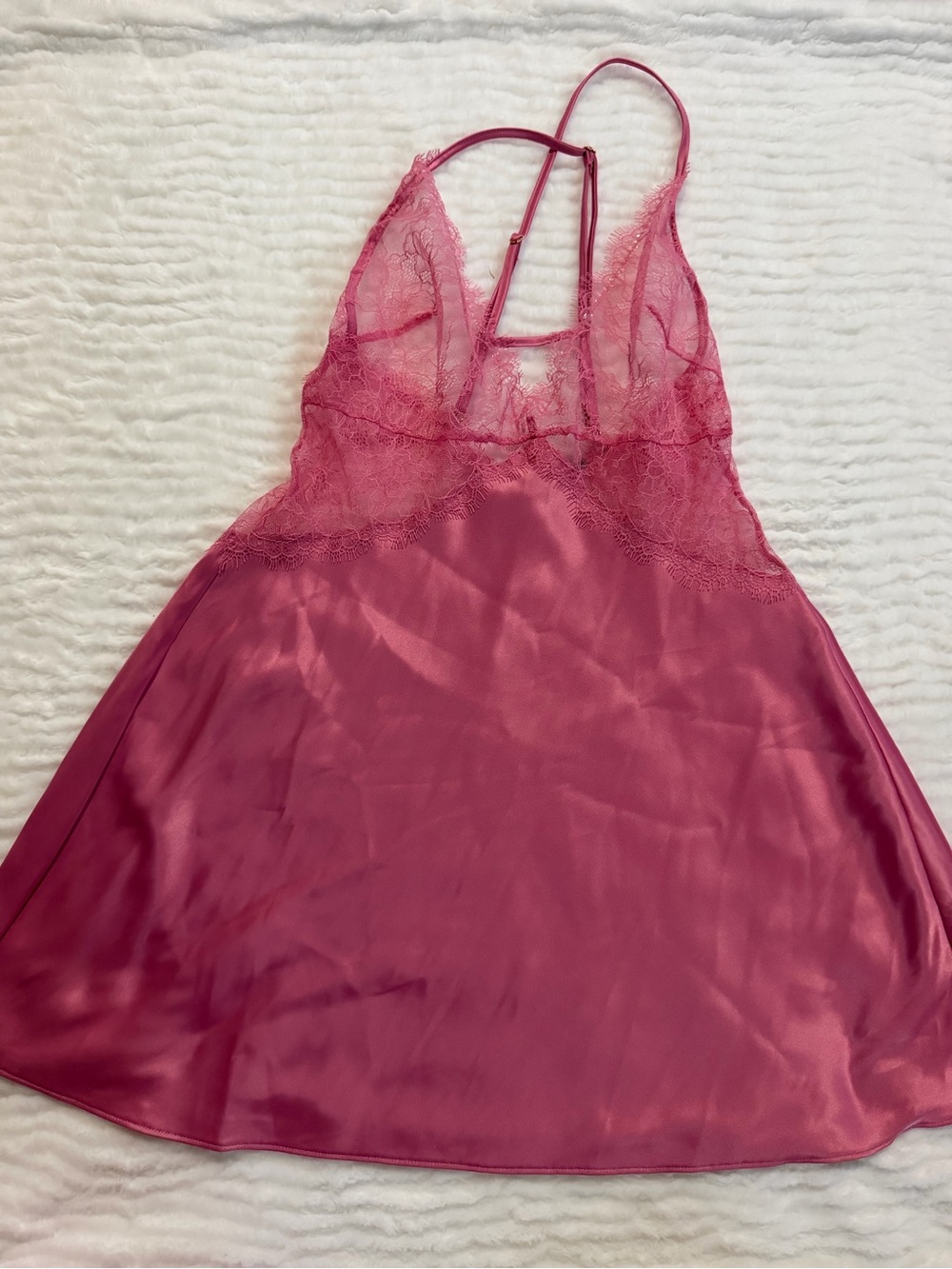 Victoria's Secret Lace & Satin Slip Dress